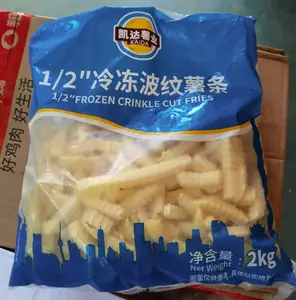 雪川薯趣战风浪波纹薯条